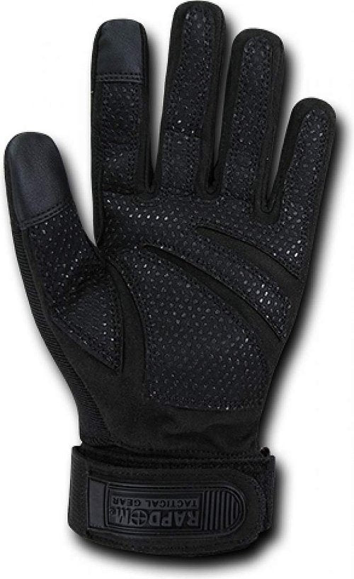 Rapdom Tactical Lightweight Tactical Gloves, Black, Small