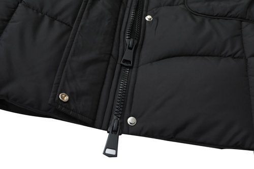 GOLDLADIES Women's Long Winter Puffer Coat Waterproof Jacket Thickened Down Alternative Parka with Detachable Hood