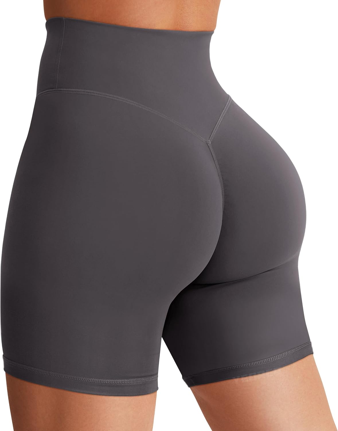 YEOREO Women's Biker Shorts - High Waist Tummy Control for Yoga & Running | 3.6", 4.5", 6" Sizes