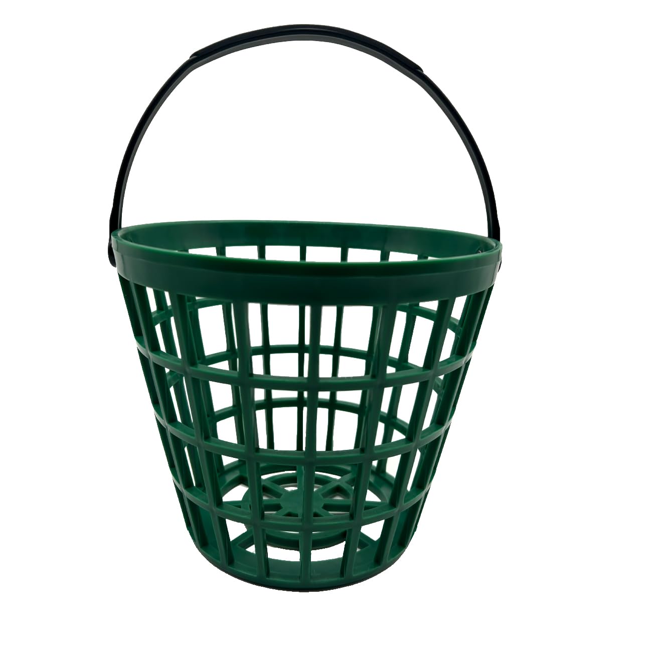 ZoiscPure Golf Balls Basket Ball Bucket Golf Balls Container Case with Handle,Balls Holder, Can Holds 25 Balls,Green Color