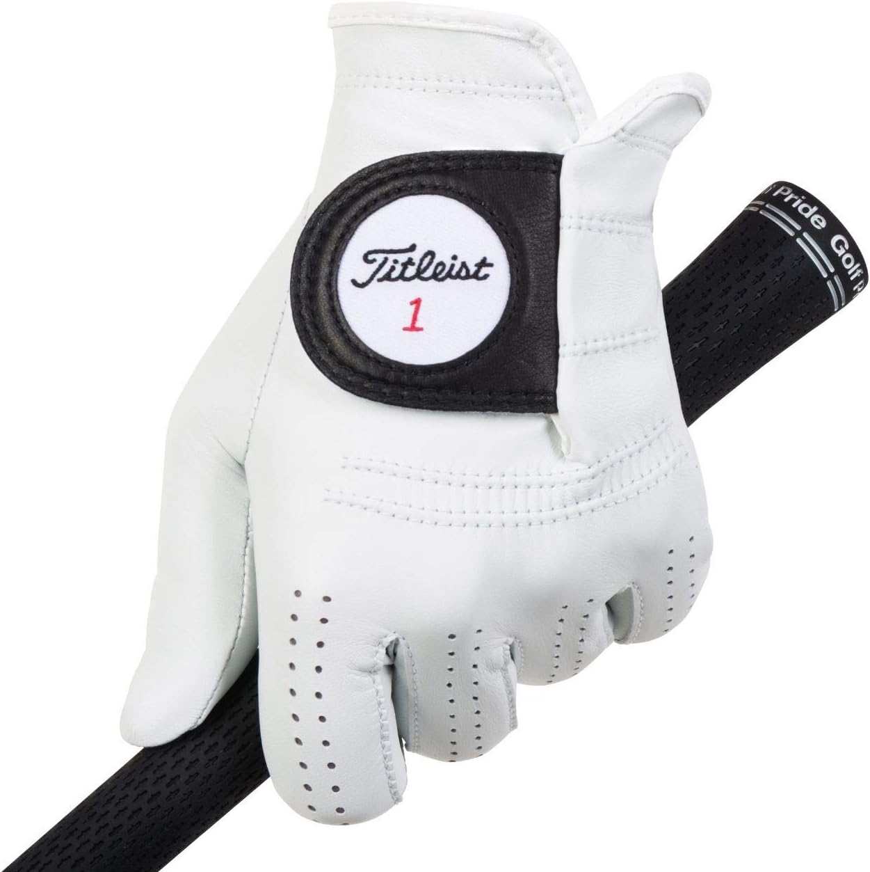 Titleist Players Men's Left-Handed Golf Glove - Premium Comfort & Grip | Pearl Color