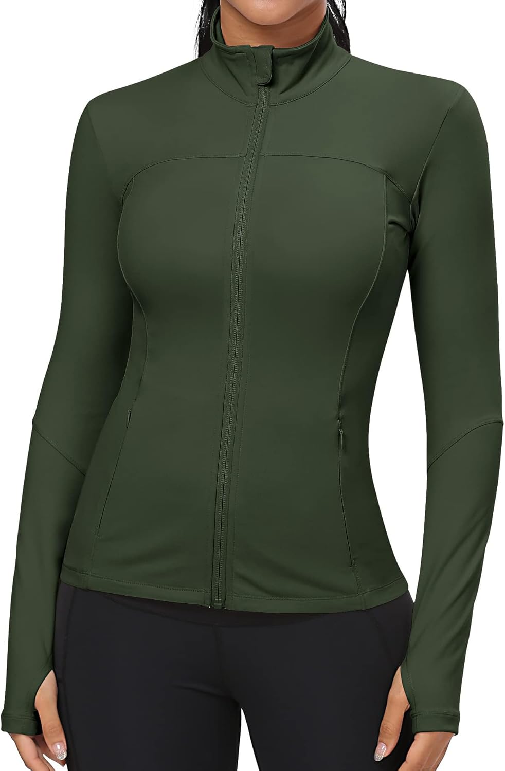 Skiennix Rainbow Workout Jacket - Women's Athletic Spring Running & Yoga Jacket
