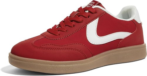 LUCKY STEP Women's Retro Fashion Sneakers - Classic Casual Walking Shoes | Non-Slip Comfort Design