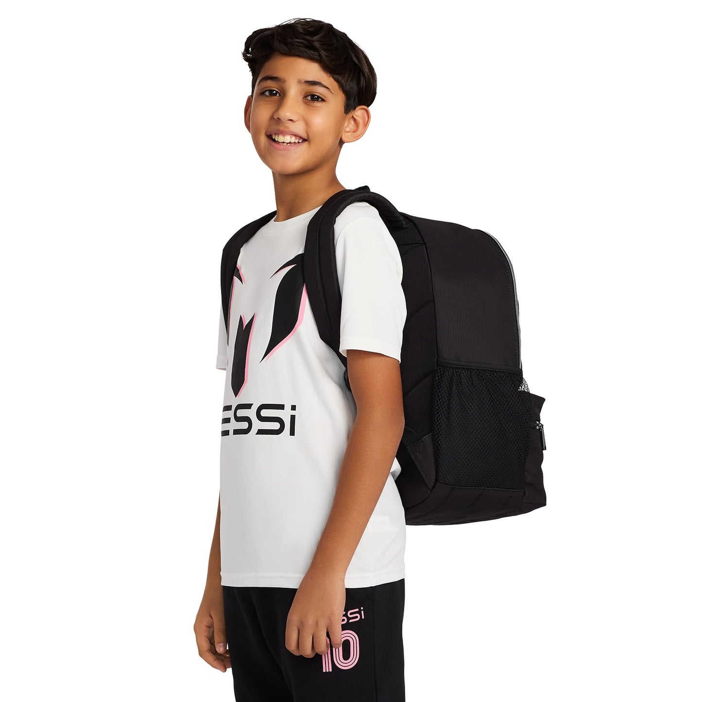 Messi Lifestyle Backpack, Bookbag with Pockets & Adjustable Straps