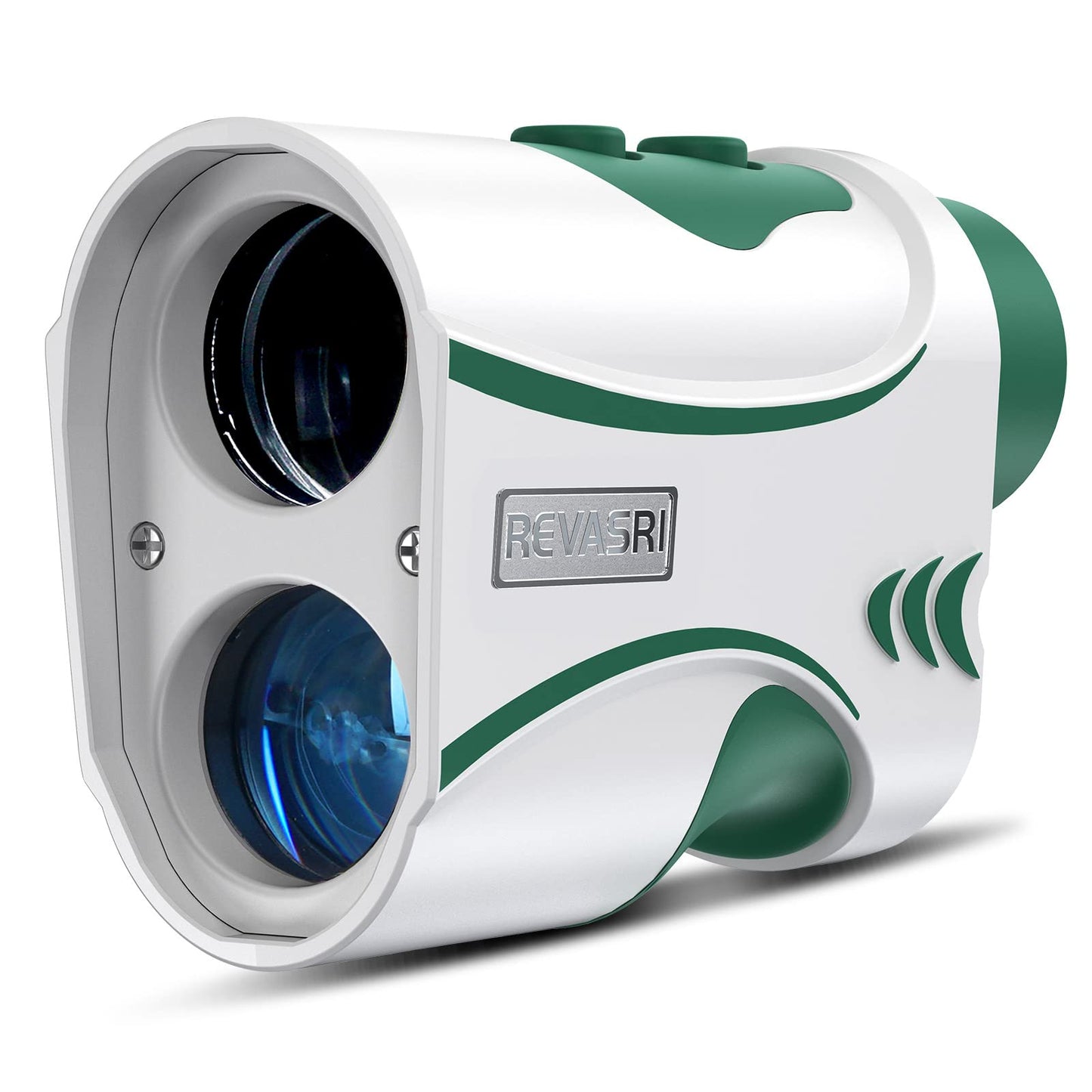 REVASRI Range Finder for Golf and Disc Golf, Measure in Feet Yards, Elevation and Slope Calculation, Pin Lock and Vibration, 1000 Yards Rechargeable Rangefinder
