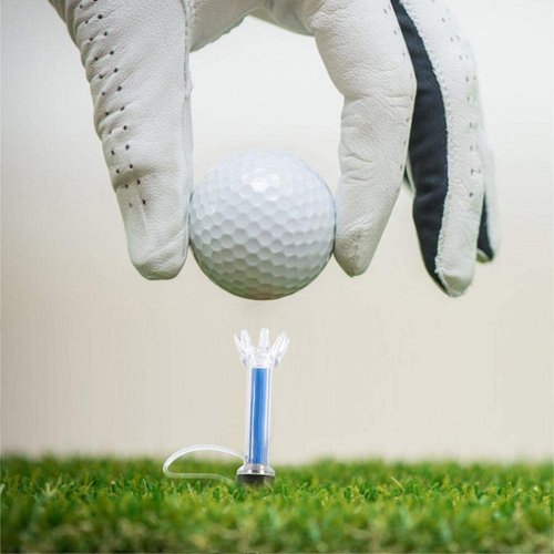 Magnetic Golf Tees 5 Pack - Flexible Polymer Training Tees with 360° Rotating Base, Low-Friction Crown & Patented Bounce Tech for +15 Yards, USGA Approved - Fits Taylormade/Callaway Drivers