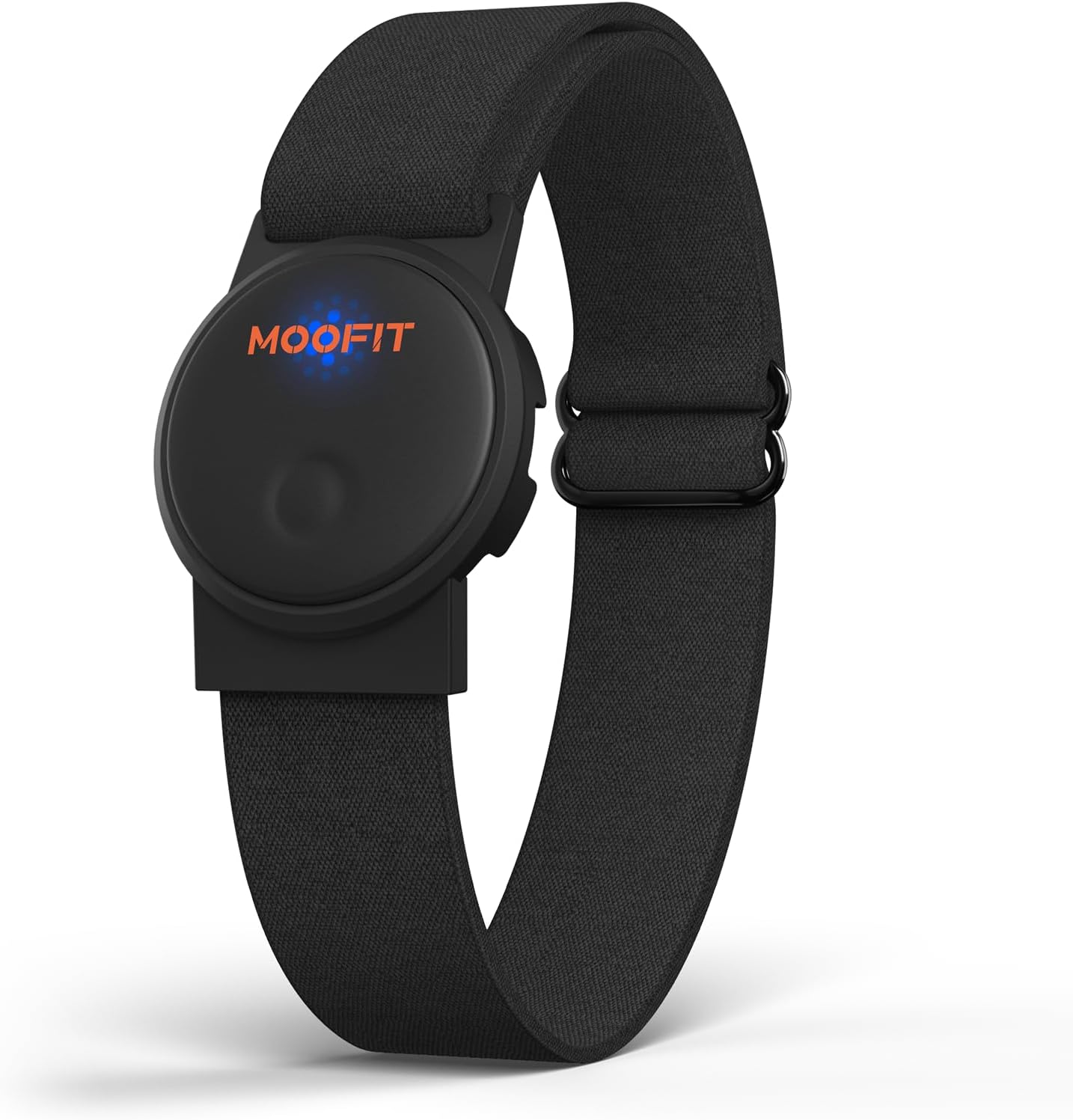 Moofit HW401 Heart Rate Monitor Armband - IP67 Waterproof, Bluetooth/ANT+ Compatible, Rechargeable Sensor