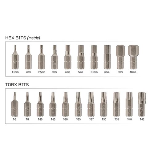 Fix It Sticks Benchtop Bit Pack | Durable Reliable Corrosion-Resistant Compact Portable Easy-to-Use Multi-Purpose Bit Kit | Fits Benchtop Tray