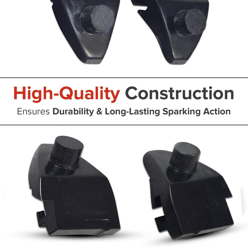 AlveyTech Replacement Spark Cartridges for the Razor Jetts Heel Wheels (Pack of 4) - Four Cartridge Kit, Compatible with Both Jetts and Jetts DLX Skate Models, Accessories for Kids Shoe Wheel Skates
