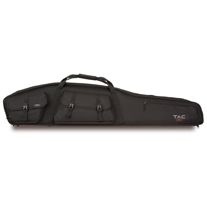 Allen Velocity Tactical Scoped Rifle Case with Padded Suppressor Pocket, Black, 55"