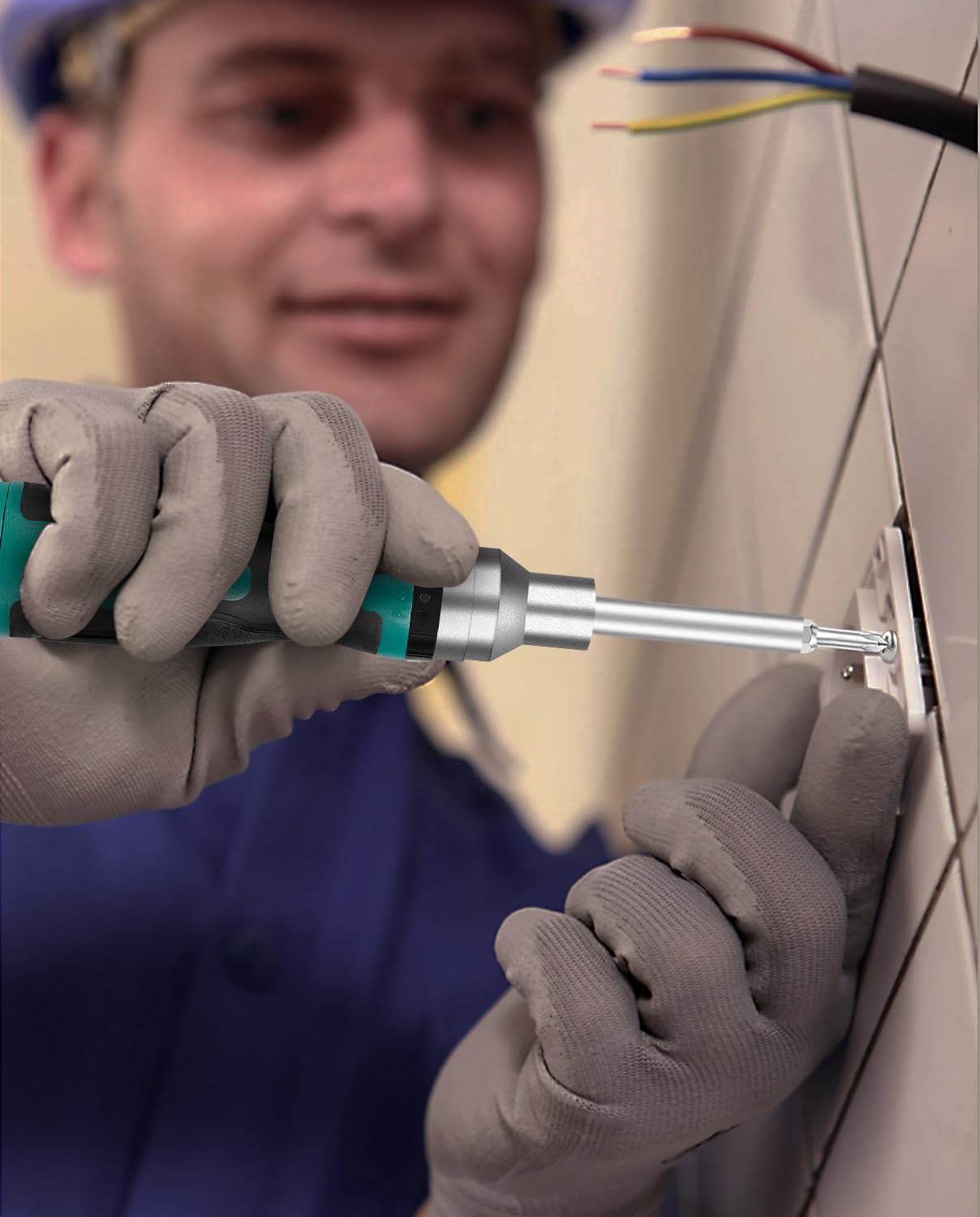 HYCHIKA Ratcheting Screwdriver 16-in-1, Magnetic Ratchet Screwdriver Set, Screw Driver Multi Bit All in One with Phillips, Slotted, Torx, Square, Hex bit and Double End Nut Driver