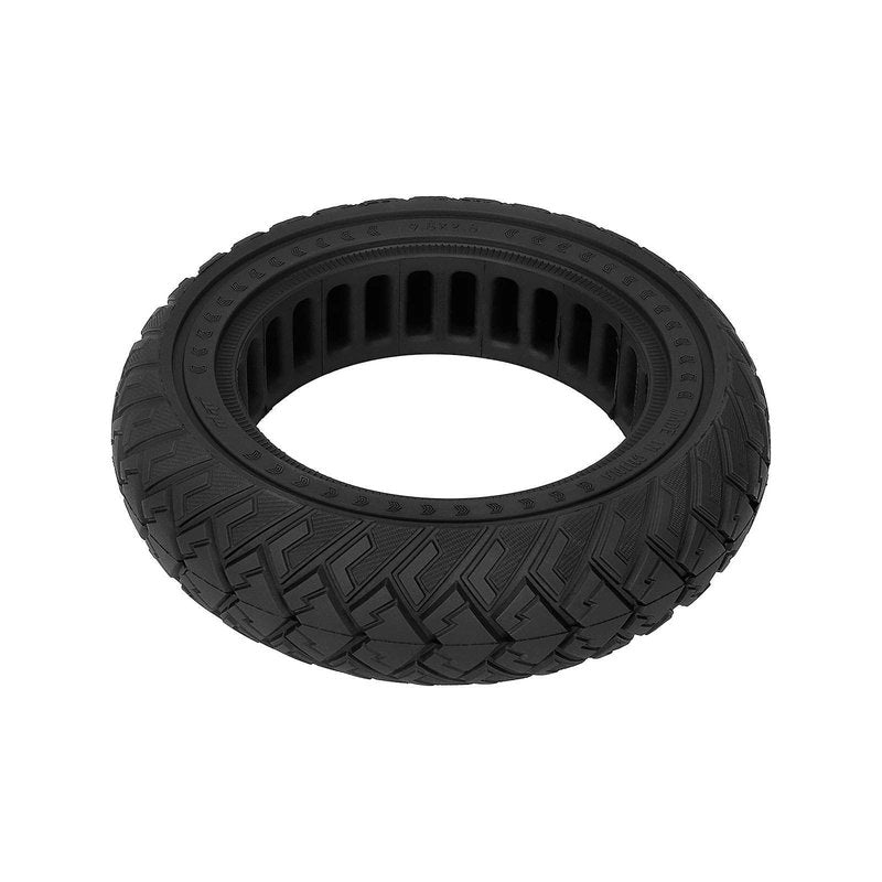 ZAITUO 9.5x2.5 9.5" Off-Road Honeycomb Tire, 9.5-inch Air Pocket Non-Pneumatic Solid Tire w/Slot 45mm Replace for NIU Kick Scooter KQi3 Pro/Max/Sport Electric Scooter Tyre Wheel Parts (Black x1)
