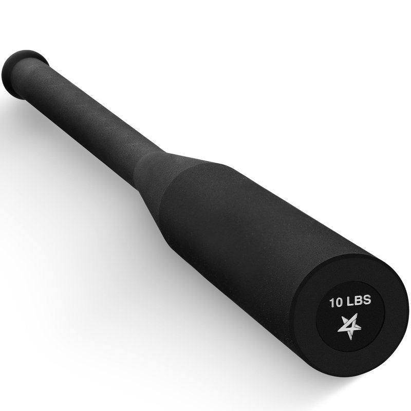 Yes4All Indian Clubs, Durable Steel Club for Training & Rotational Strength, Weighted Club for Grip, Forearm & Functional Exercise, Fitness Clubs Available in 5, 10, 15 LB & Combo Sets