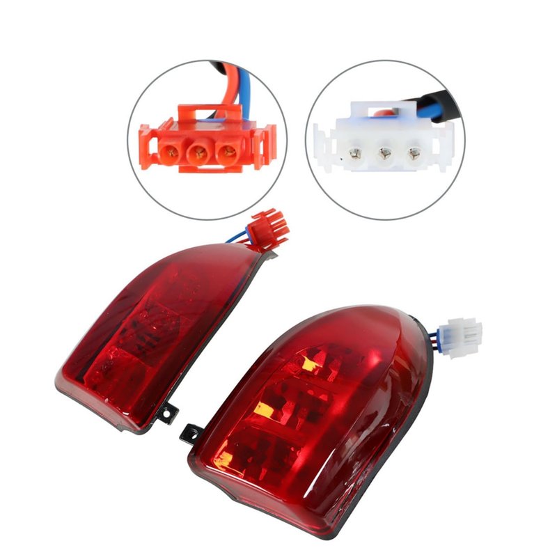 YSMN Golf Cart Taillight Replacement for Club Car Precedent 2004-Up Models 12V 3 Wires