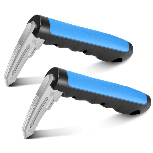 Kaiedos Car Door Handle for Elderly - 2025 New 3-in-1 Car Handle Assist, 2 Pack Auto Cane Portable Vehicle Support Handle Door Assist Bar, Max Load 500 Lbs, Anti-Slip Design (Blue-2-Pack Car Handle)