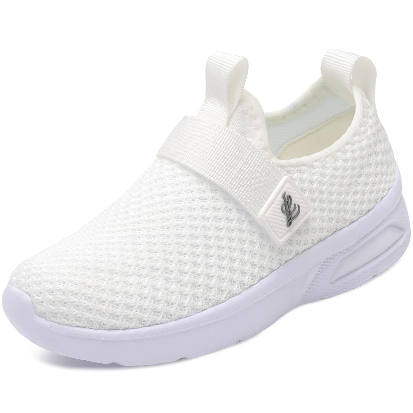 LeIsfIt Toddler Shoes Girls Boys Tennis Shoes Kids Lightweight Sneakers Breathable Athletic Running Walking Shoes White 9 Toddler