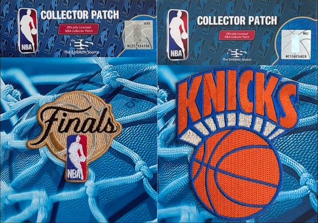 NBA Finals & New York Knicks 2-Piece Patch Bundle