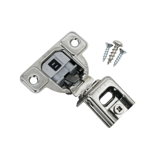 25 Pack Salice 106 Degree Silentia 1-3/8" Overlay Screw On Soft Close Cabinet Hinge with 2 Cam Adjustment CUP3CD9