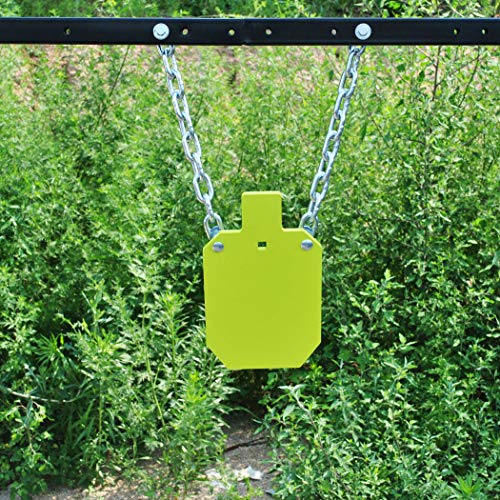 Highwild 7x12in Neon AR500 Steel Shooting Target - F- Torso Version