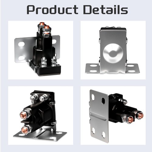 JTAREA 27153-G01 Golf Cart Solenoid 14V 4 Terminal Starter Solenoids Compatible with EZGO TXT Gas Golf Cart 1994-Up 27153G01 612813