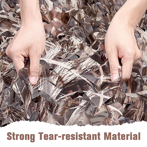 Camo Netting Camouflage Net - Dry Grass 4.9ft x 6.5ft