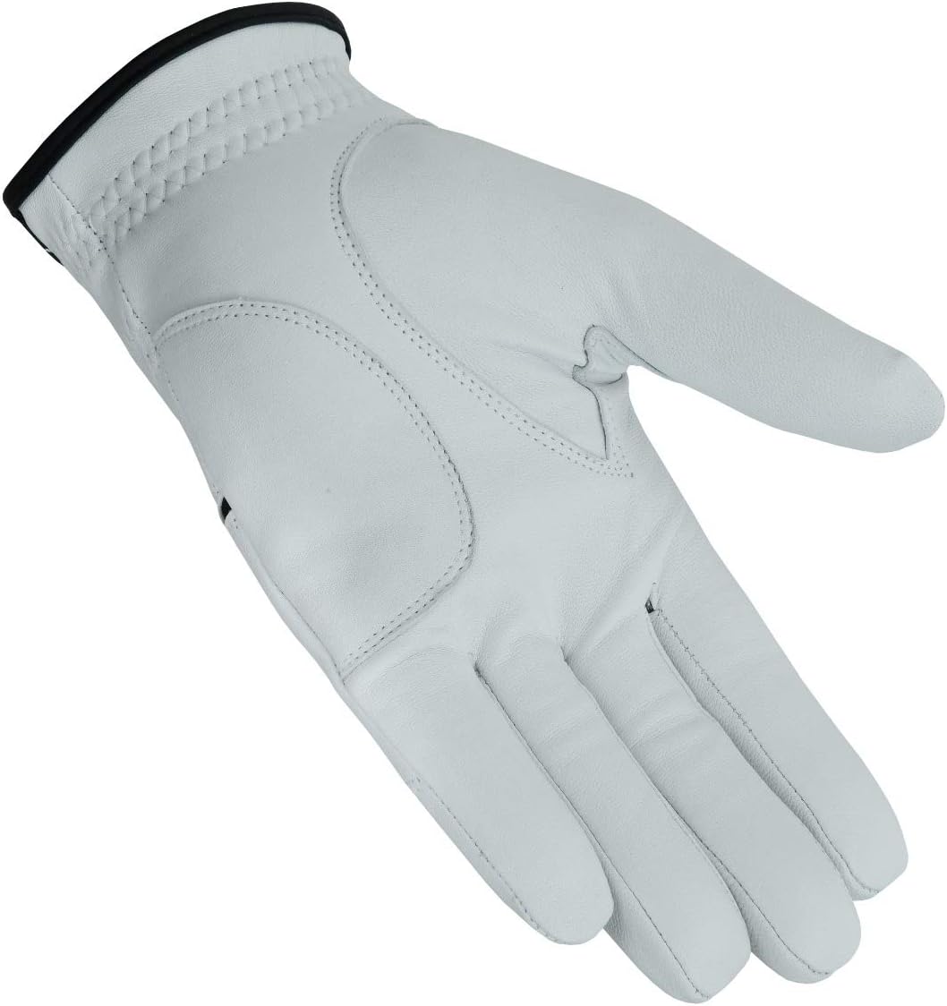 Apical Premium 100% Cabretta Leather Golf Gloves for Men - Superior Grip & Comfort | 3-Pack for Right-Handed Golfers