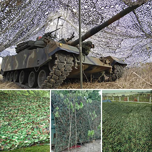 Camouflage Netting Roll - 4.9ft x 3.28ft - Tear-Resistant Sunshade for Hunting & Decoration