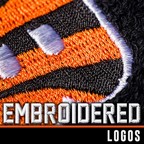 Youth NFL Team Wristbands - Cincinnati Bengals, 2.5-Inch Sweatband Pair