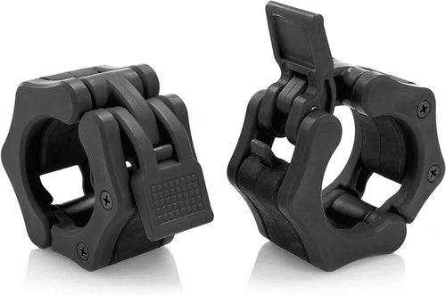 Greententljs Olympic Barbell Collar 2 inch Quick Release Pair of Locking 2" Pro Weight Bar Plate Locks Clamp Clips for Workout Weightlifting Fitness Training (Black)
