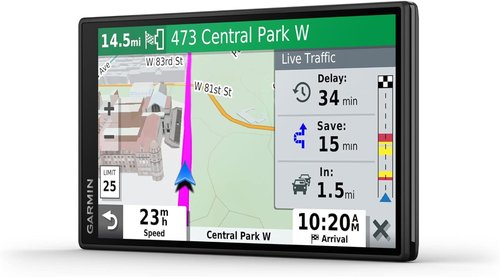 Garmin DriveSmart 55 GPS Navigator - 5.5” Display with Simple Menus & Easy-to-See Maps