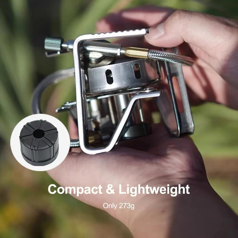 Fire-Maple FMS-125 PRO Gas Stove – Compact High-Powered Backpacking Stove with Wind-Resistant Flame, Stable Detachable Design, Electric Ignition – Lightweight & Durable for Camping & Hiking