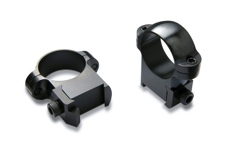 BURRIS CZ Ring Mounts, 1 in., Medium, CZ 550 Long Action, Gloss Black (420130)