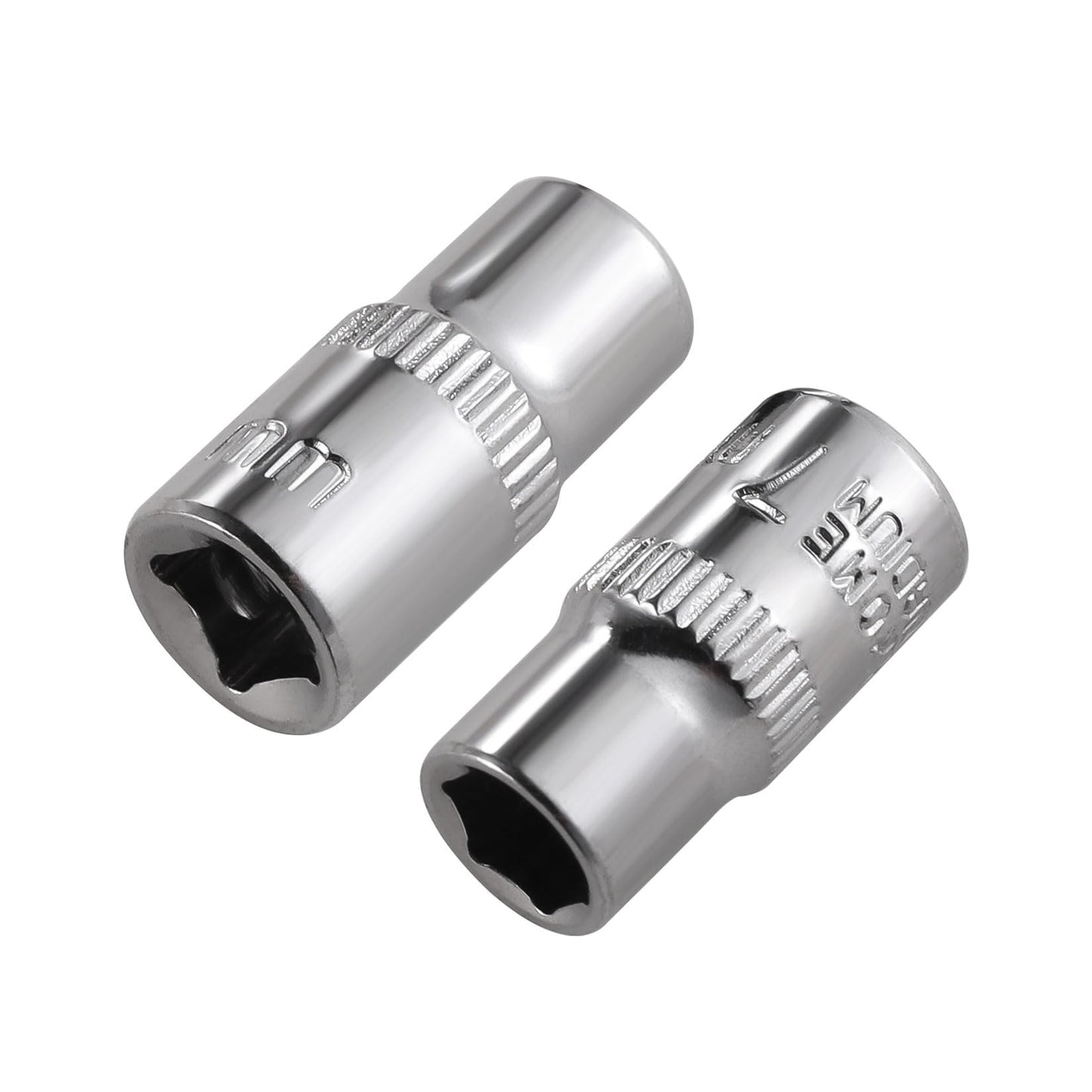 [13pcs] Durable 7mm Socket, 1/4 socket set,Shallow Socket 1/4 Inch Drive 7mm 6 Point, CORROSION RESISTANCE