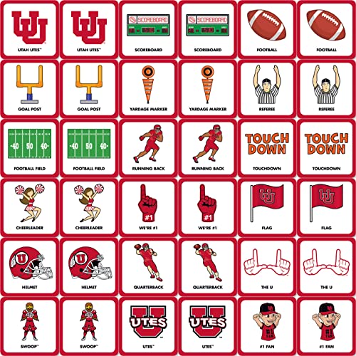 NCAA Matching Game - Utah Utes Edition - Ages 3+
