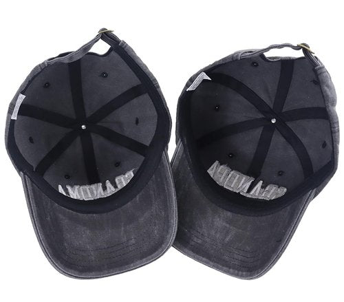Grandpa and Grandma Est 2025 Hats for Dad Mom, New Grandparents Birthday Gifts for Baby Announcement, First Time Grandpa Grandma Baseball Cap Men Women