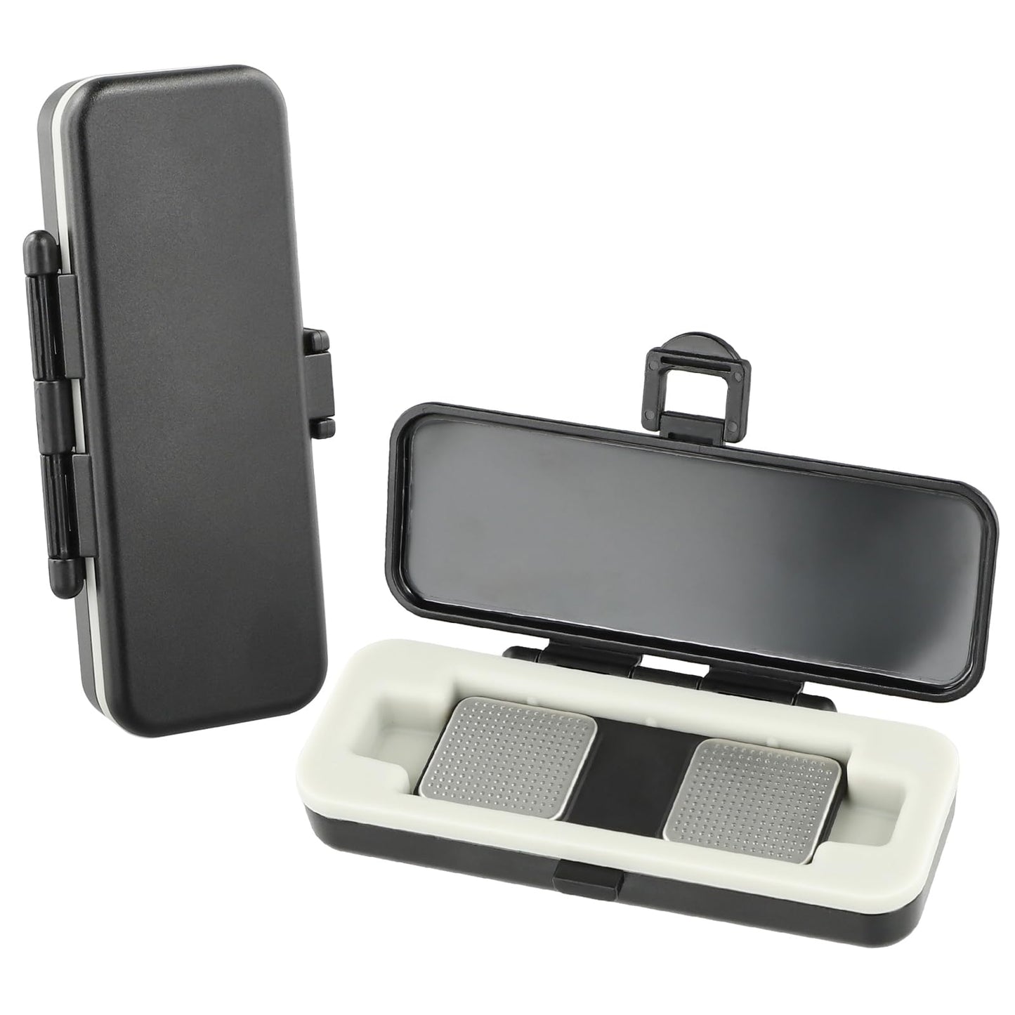 SavvyBloom Kardia Mobile Case Only for KardiaMobile 6L EKG Heart Monitor, KardiaMobile 6L Case with Silicone Pad for Travel and Portable, Protect Kardia (CASE ONLY)