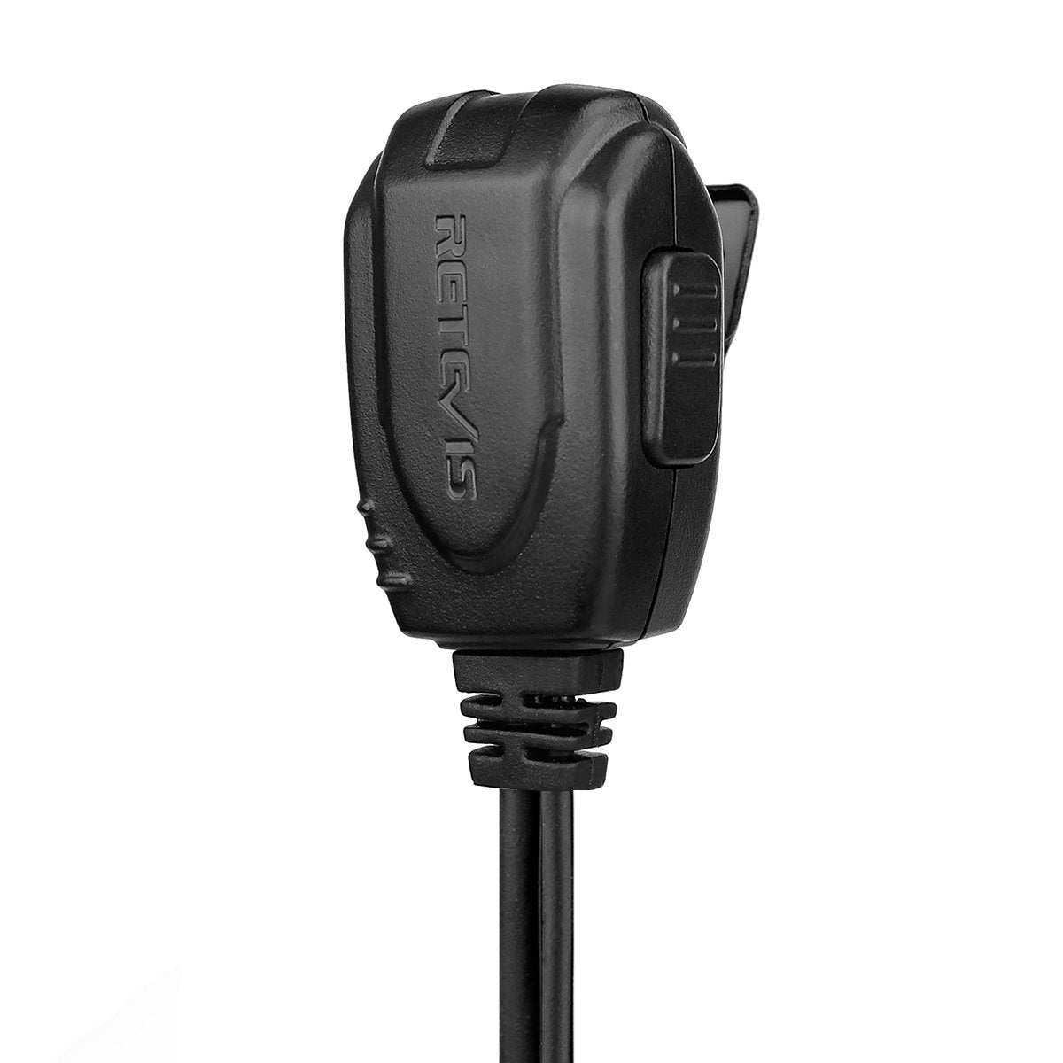 Retevis Walkie Talkie Earpiece with Mic, D Shape, Double Wire, 2 Pin, for RT22 RT68 RT21 H-777 RT86A, Compatible with Pxton, Baofeng BF-888S, Kenwood Walkie Talkie, Two Way Radio Headset(10 Pack)