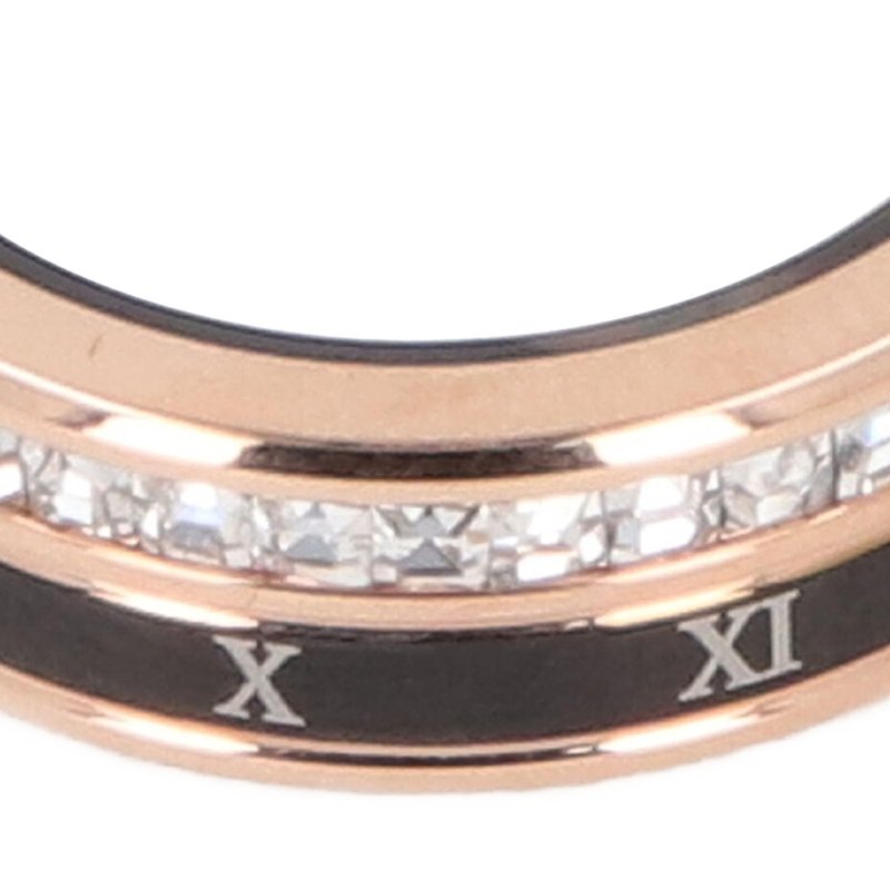Ring for Women Men, Ti Steel, Roman Numerals Rotatable Health Tracker Ring with Exercise Monitoring, Magnetic Fast Charging, Size 9