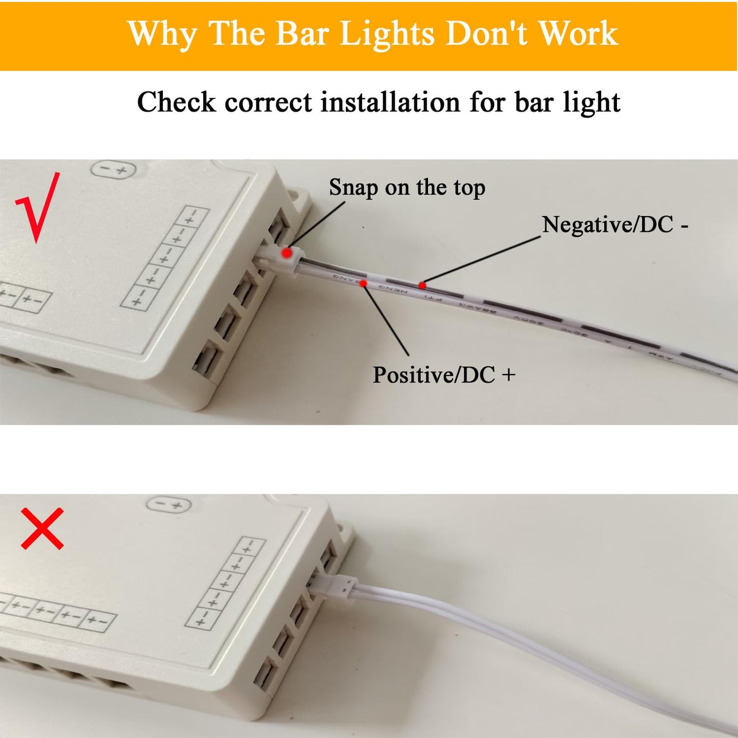 Black Wall Panels LED Lights,8PCS 3000K Self-Adhesive LED Light with Touch Switch for Wood Slat Walls,Under Cabinet Light