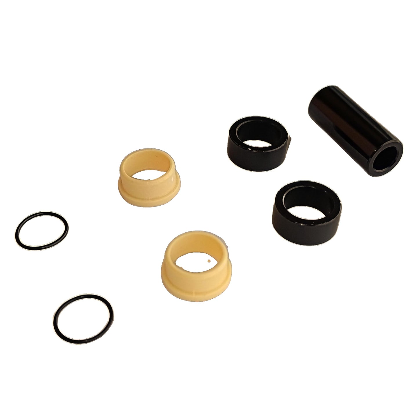 VOLARE Rear Shock Mounting Hardware with IGUS DU Bushing-Compatible with Fox, RockShox, Ohlins, Marzocchi, DVO, X-Fusion, DNM, DSM and More, M6 Edition(M8x32mm)