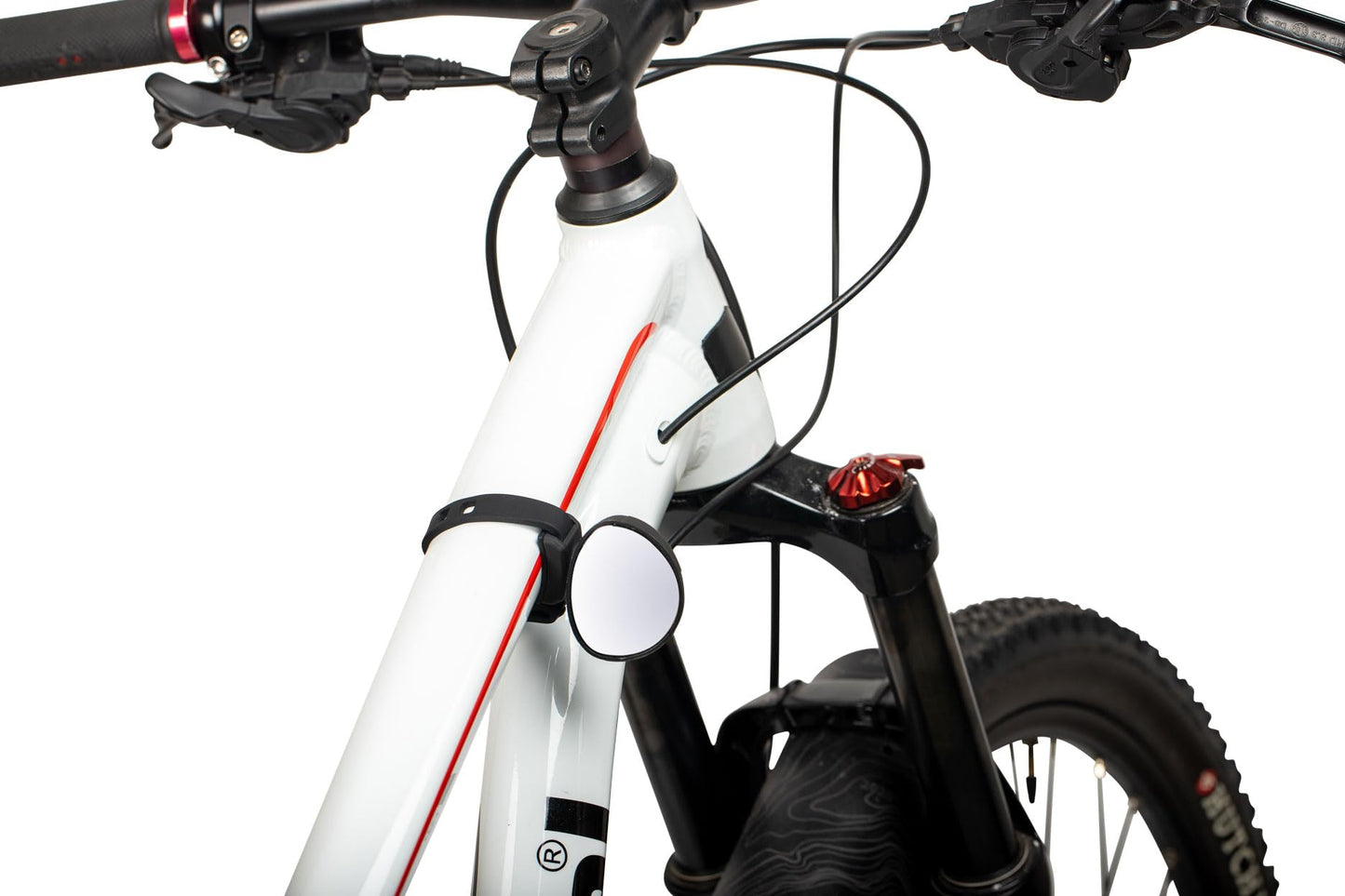 Zefal Spy 15 Mini Bike Mirror – Universal Clip-On Rearview Mirror, 15 cm2 Convex Chrome ABS, 360 Degrees Adjustable, Fits 22–86mm Frames & Handlebars, Lightweight 28g