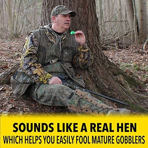 ESH Turkey Mouth Calls - Realistic Diaphragm Turkey Calls for Easy-Blow, High-Volume Hunting