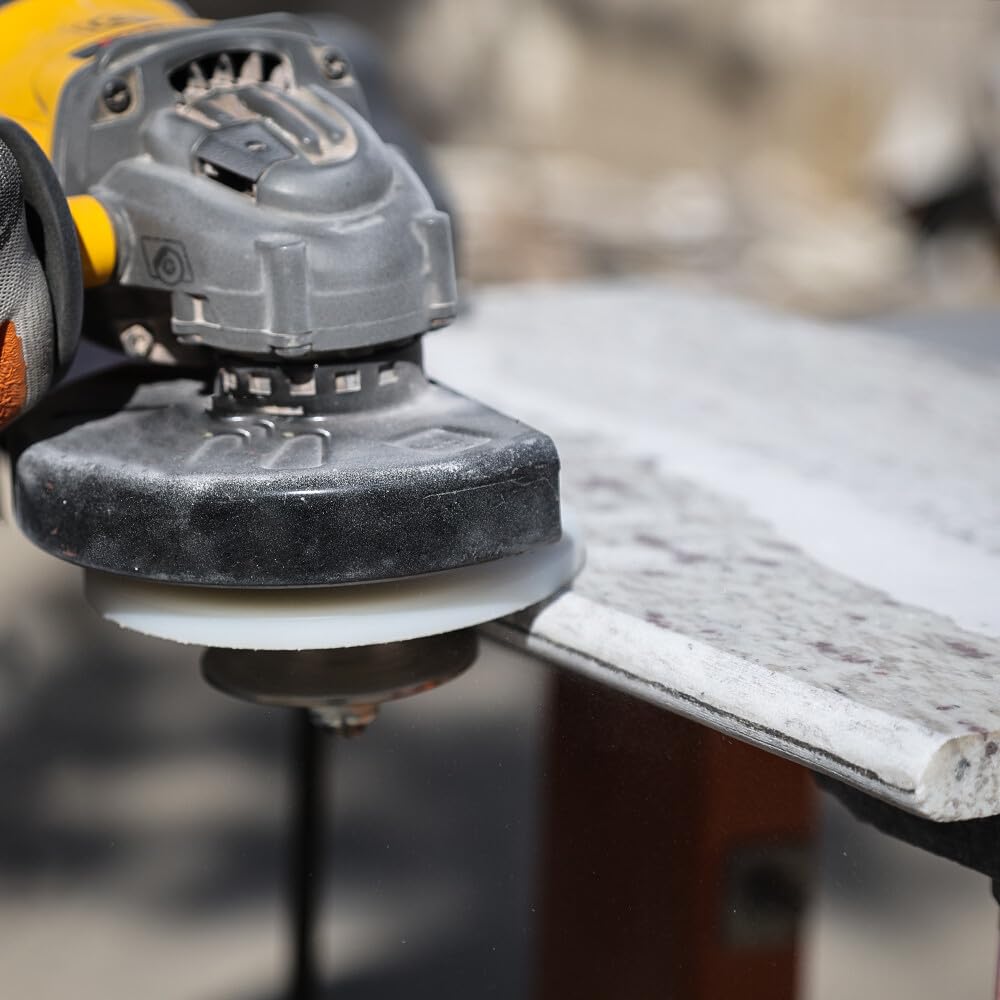 Raizi 3/4 inch Full Bullnose Diamond Hand Profiler Router Bit Profile Wheel for Marble Granite Porcelain Ceramic Tile(V20)