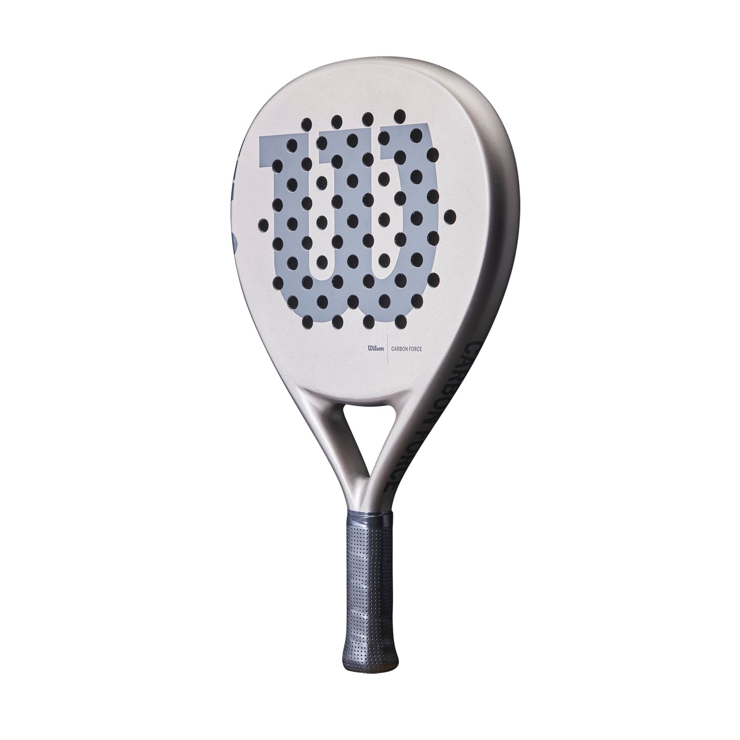 Wilson Carbon Force Team Padel Racket - Grey/Navy