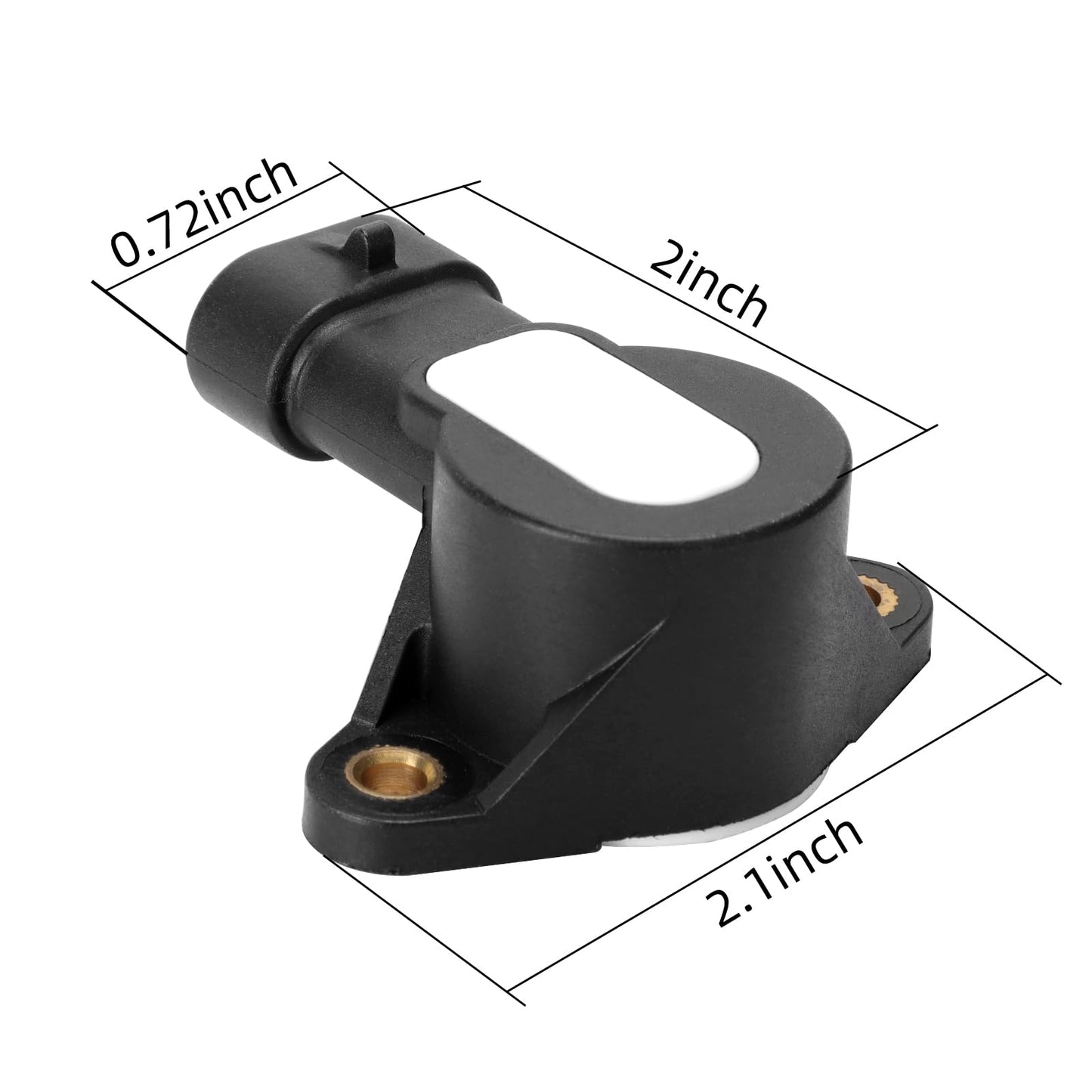 Roykaw Golf Cart Accelerator Position Sensor Brake Pedal Rotary Sensor for EZGO RXV 2008-up Electric Golf Cart,OEM#600019