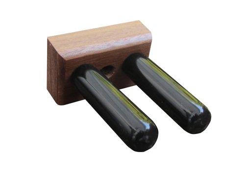 KR Ideas Vertical Golf Club Wall Mount (Made in the USA) (Walnut)