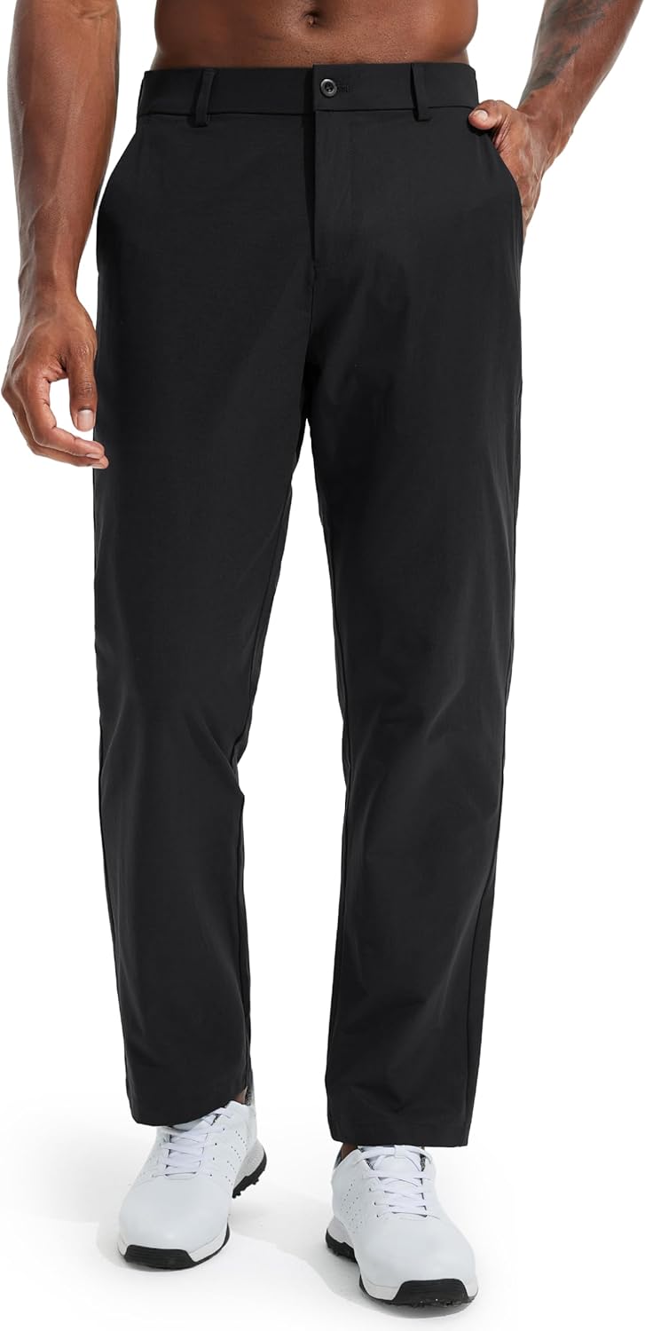 Regine Switzerland Men's Golf Pants - Lightweight Stretch Slacks for Office & Travel | Sizes 30-34