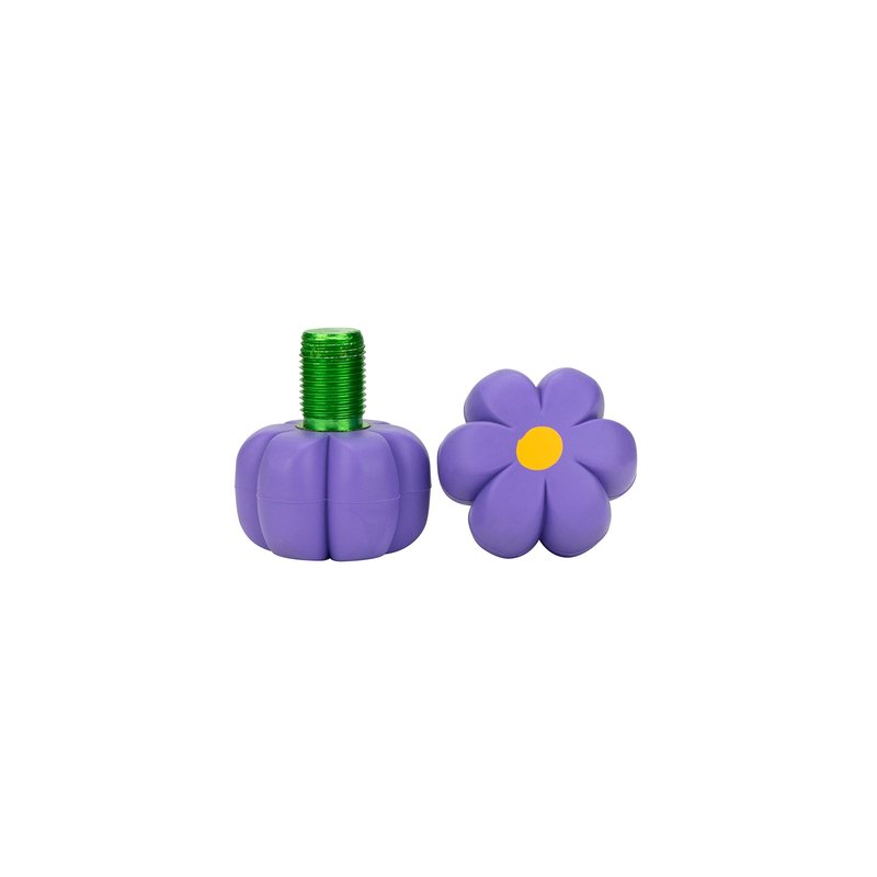 Moxi Brake Petals - Rubber Roller Skate Toe Stoppers - Pair | Violet Forget Me Not