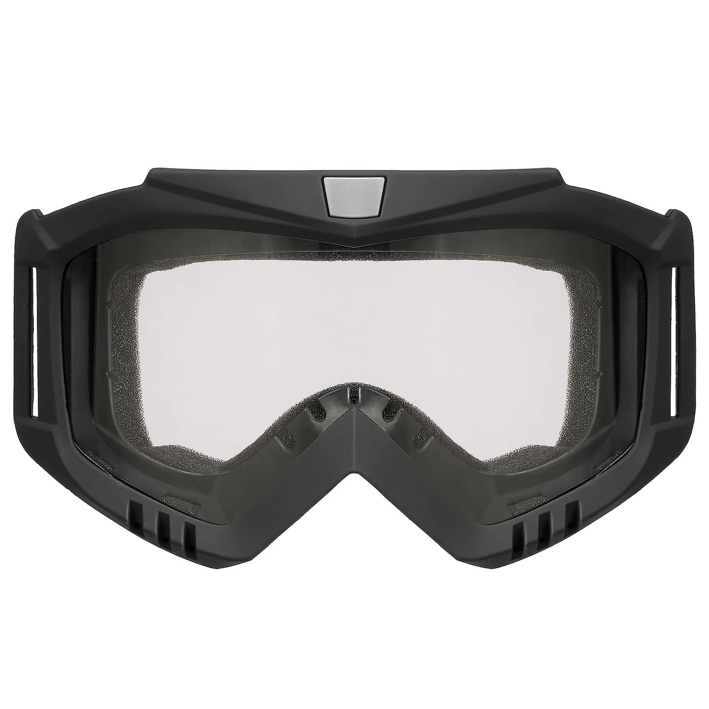 OQUQO 2 Pack Airsoft Mask Full Face, Tactical Mask, Motorcycle Helmet Goggles with Removable Face Mask for Men Women