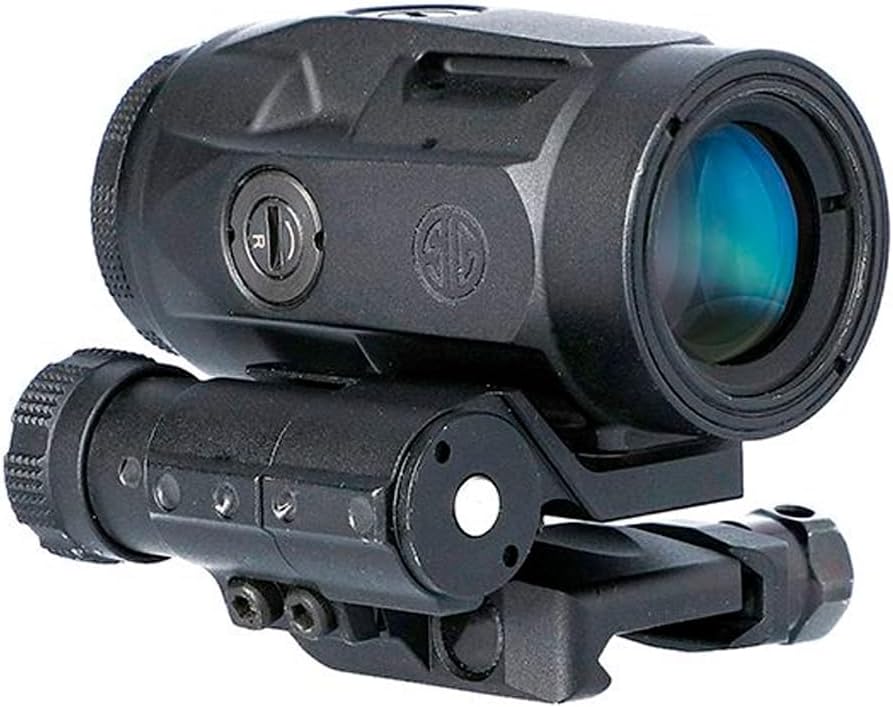 SIG SAUER Romeo-MSR Gen II 1x20mm Red Dot Sight & JULIET3-Micro 3x22mm Magnifier Kit - Waterproof Shooting Optics